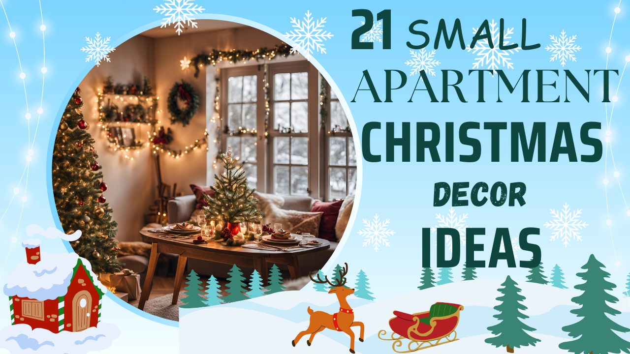 21 Small Apartment Christmas Decor Ideas